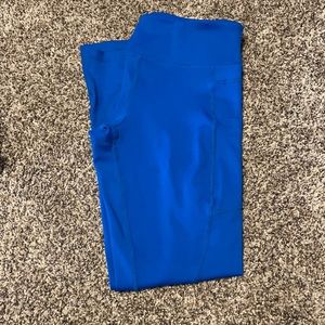 Zyia Royal Blue Pocket Light n Tight Mid-Rise